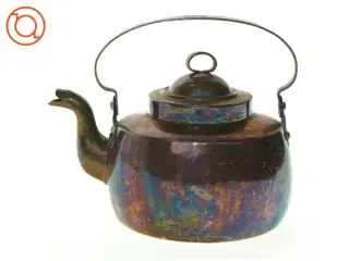 Vintage Kobber Tekande (str. 15 cm)