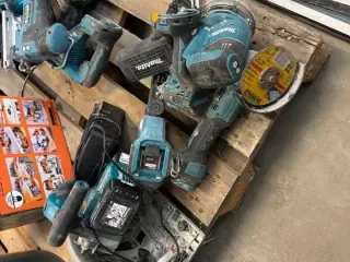 5 stk. elværktøj MAKITA