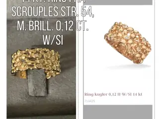 Fingerring sælges