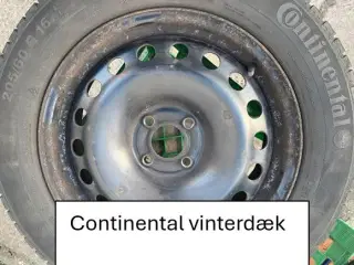 vinterdæk 205/60 R 16 - 