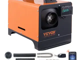 VEVOR 8kW Alt-i-Et oliefyr med Bluetooth –