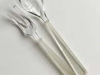 Salatsæt, syrebehandlet glas, NB