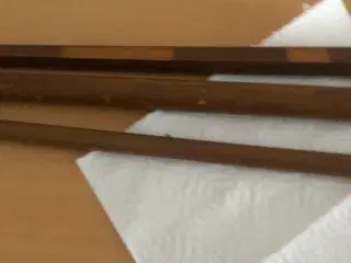 2 måle stok og stok med sølv hoved