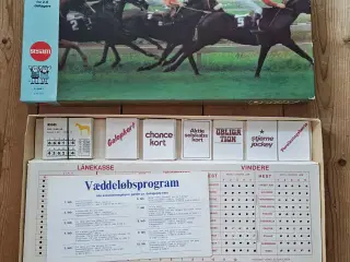 Gammelt Retro DERBY Brætspil i flot stand