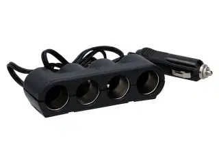 Allride cigartænderfordeler, max 5A, 12V-24V/ 4 udtag