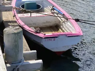 Jolle og ophalervogn