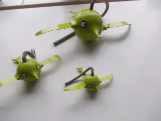 1 sæt grønne birdie hoptimister