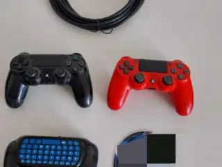 Playstation controllere. Skærmkabe