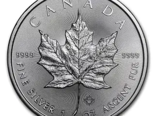 Maple Leaf 1 oz sølvmønter, Canada hologram