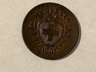 1 Rappen Switzerland 1907