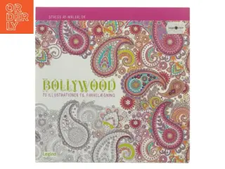 Malebog med Bollywood-tema (str. 21 x 21 cm)