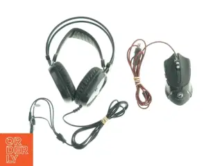 Headset og gamingmus fra Scorpion