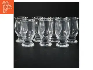 Sæt med 8 glas (str. 7x11 cm)
