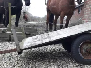 Vogn til havetraktor med anhængertræk