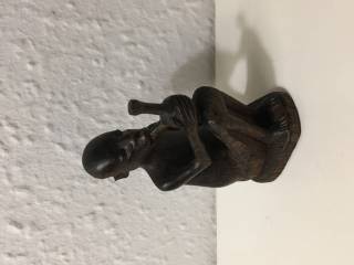 Afrikansk kunst træfigur figur