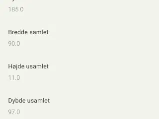 FDB M4 Sammen - mellem plade Teak