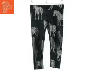 Børneleggings med zebramønster fra Kids Up (str. 92)