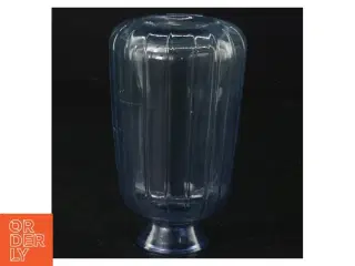 Blå glasvaser (str. 11 x ø, 7 cm)