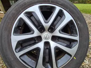 Vinterdæk på stålfælge 