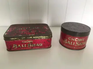 2 stk Bali Shag dåser (vintage)