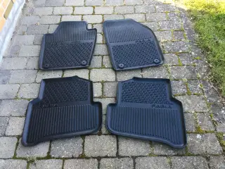 Gummimåtter Skoda Fabia 