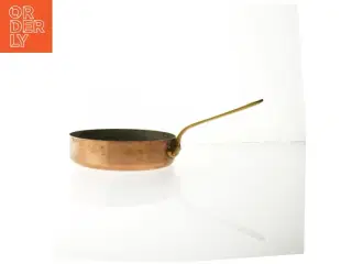 Gammel kobber stegepande (str. 21 cm)