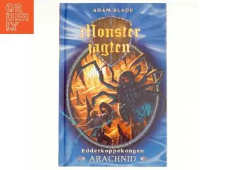 Edderkoppekongen Arachnid af Adam Blade (Bog) monsterjagten