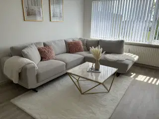 Sofa med chaiselong