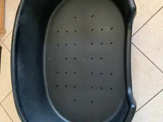 Hundekurv sort plast