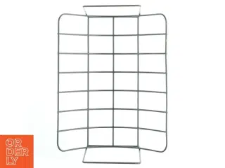 Sort metal hylde (str. 36 x 25 cm)