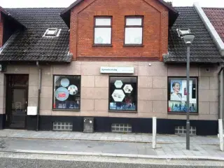 Butikslokale indrettet til frisørsalon
