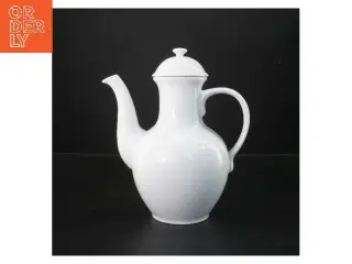 Hvid kaffekande fra Royal Copenhagen (str. 25x15 cm)