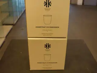 2 stk. Syltekrukker KNABSTRUP KERAMIK