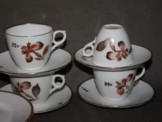 Royal Copenhagen Brun Iris  kopper 