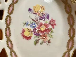 Vintage miniature porcelænskål fra GDR sælges