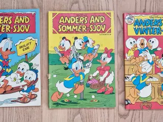 26 stk. Anders And Gavehæfte (1969-1985)