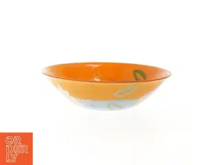 Dekorativ skål med blomster (str. 16,5 cm)