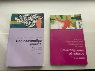 Bøger til socialrådgiveruddannelsen sælges