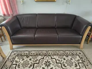 Sofa med en lænestol 