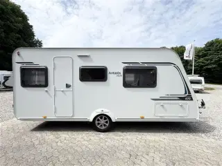 2018 - Caravelair Antares 470 style   Queensbed-Gulvtemp.-Mover-Telt