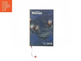 Claude Monet dagbog 2010 fra Jnf Productions (str. 14x9 cm)