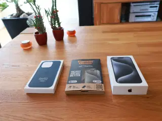 🔹 Apple iPhone 15 Pro – 256 GB – Blå 🔹