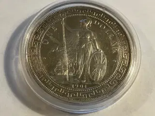 One Trade Dollar 1901 England