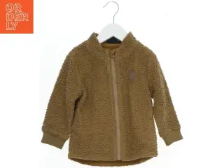 Brun fleecejakke til børn fra Petit (str. 92)