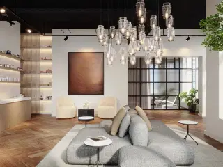 Eksklusive erhvervslejemål velegnet til f.eks. kontor, showroom eller salon