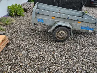 Havetrailer 500kg. Totalvægt