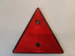 Refleks rød trekantet 14x16