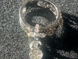 * Sterlingsølv; Lækker BLING-BLING-fingerring - me