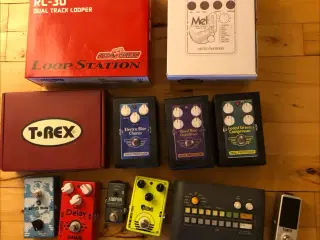 Effektpedaler og andet