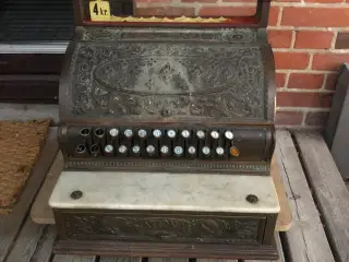 Antikt kasseapparat fra 1902